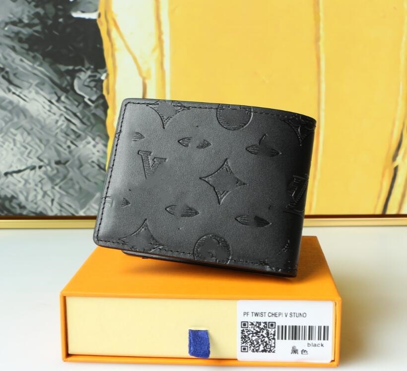 10A Designer wallets mens wallet luxury purses flower letter short credit card holders male fashion plaid money clutch bags with original box high-quality New style