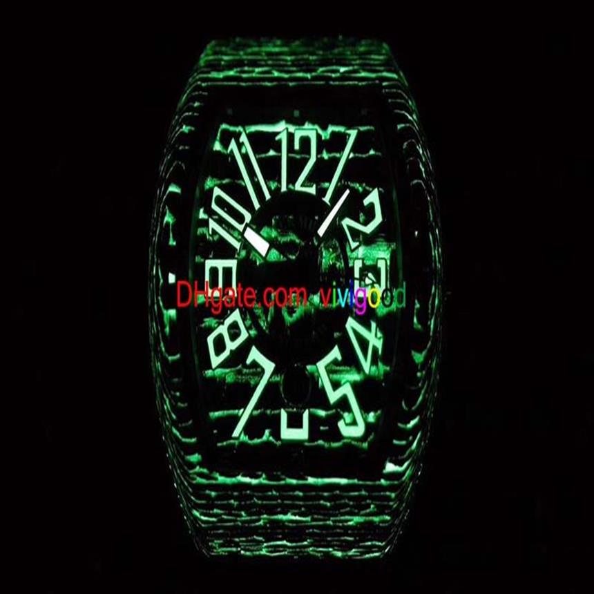 Top kwaliteit Mannen Vanguard Horloges Automatische Auto Datum Horloge Heren Zwarte Wijzerplaat koolstofvezel Rubber Mannelijke Klok mannen Sport Polsw310i