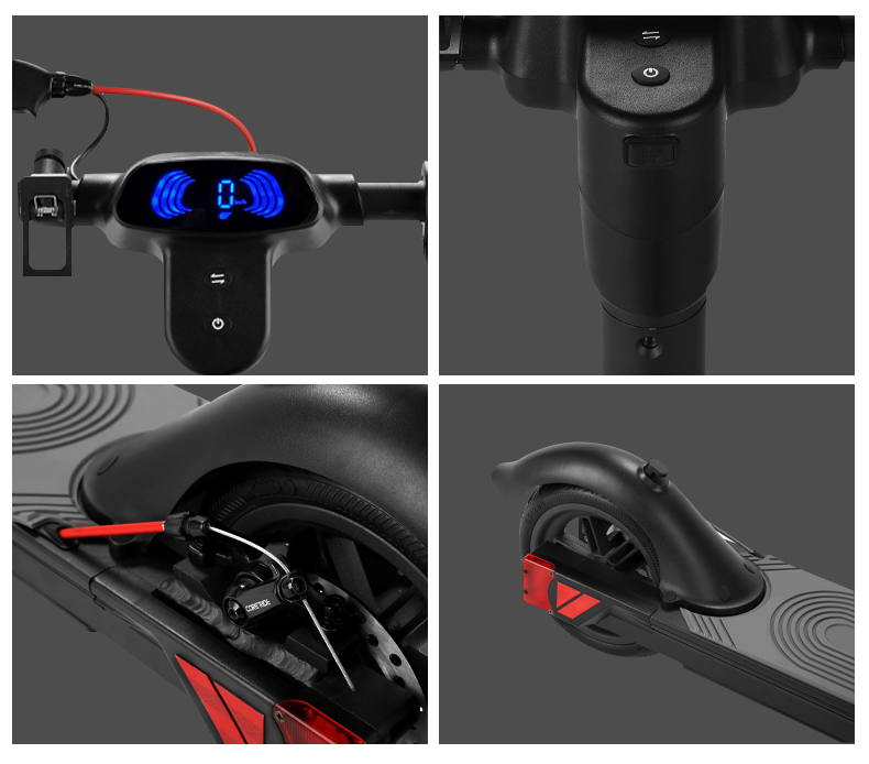 EU US Warehouse Introducing the Latest Electric Scooter 10.4Ah Lithium Power Battery with Speed Capability up to 25km h