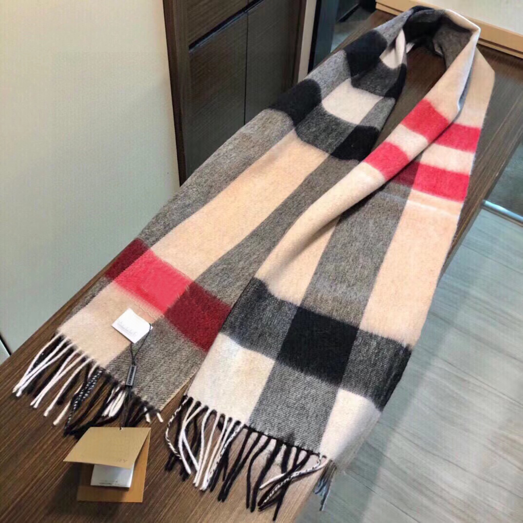 Scarf Designers Cashmere Luxury Fashion Plaid Scarves For Women Winter And Autumn Warm Comfortable Touch Thermal Shawl Khaki Bib Men Scarf 32*180cm