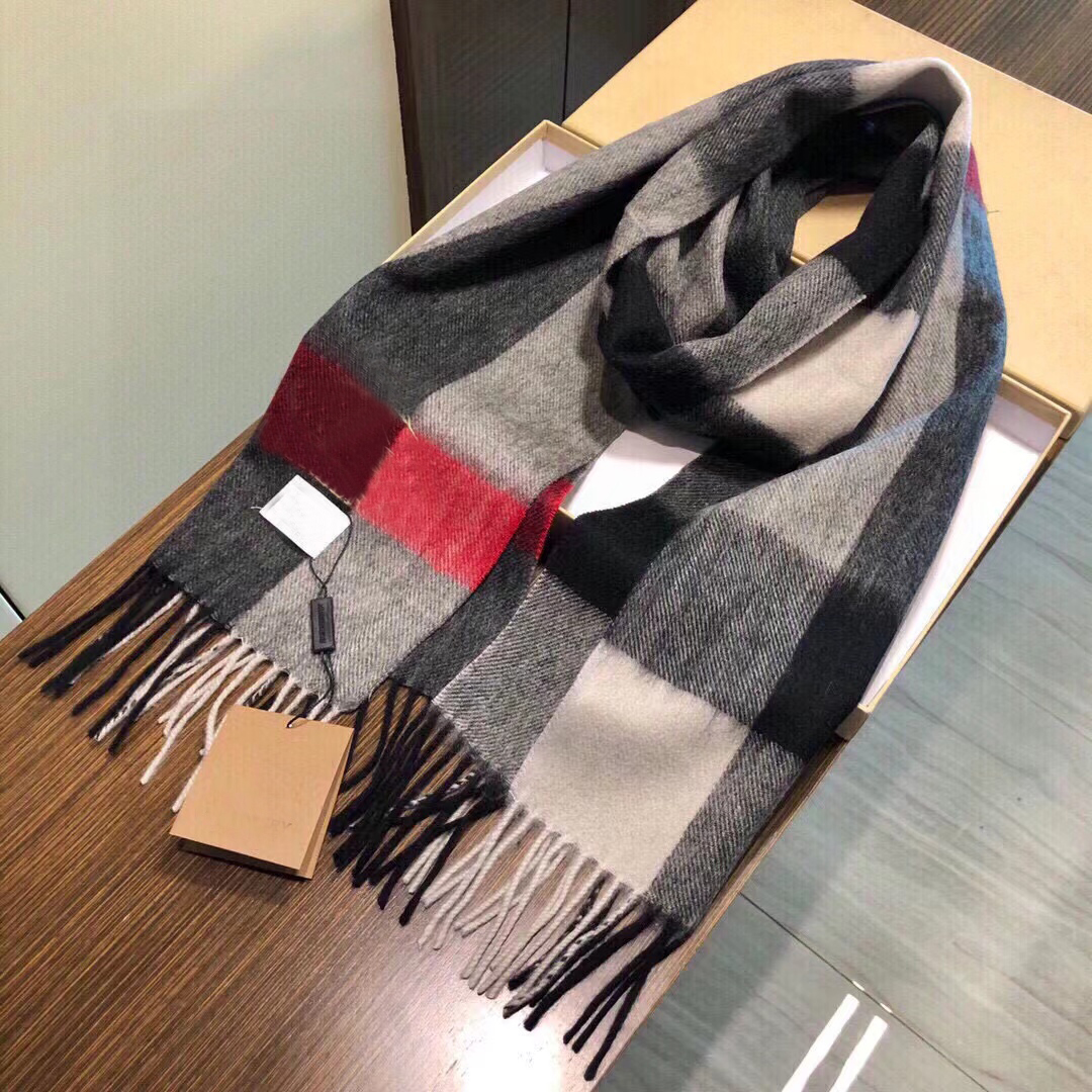 Scarf Designers Cashmere Luxury Fashion Plaid Scarves For Women Winter And Autumn Warm Comfortable Touch Thermal Shawl Khaki Bib Men Scarf 32*180cm