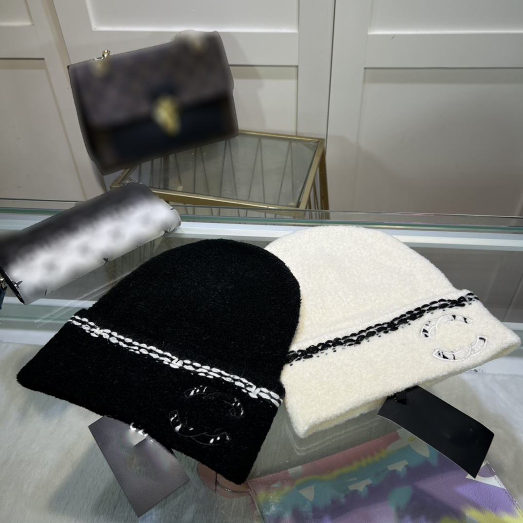 Beanie Designer Beanie Luksusowy projektant Woolen Cap wydaje się super miękki i przytulny dzianinowa czapka wszechstronna i przystojna trend mody