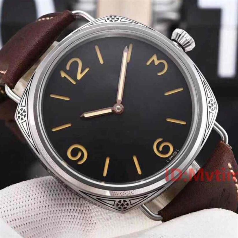 Luxury Antique Designer Watch Mens Mens Mechanical Automatic Orologi in acciaio orologi maschile orologi da polso226x
