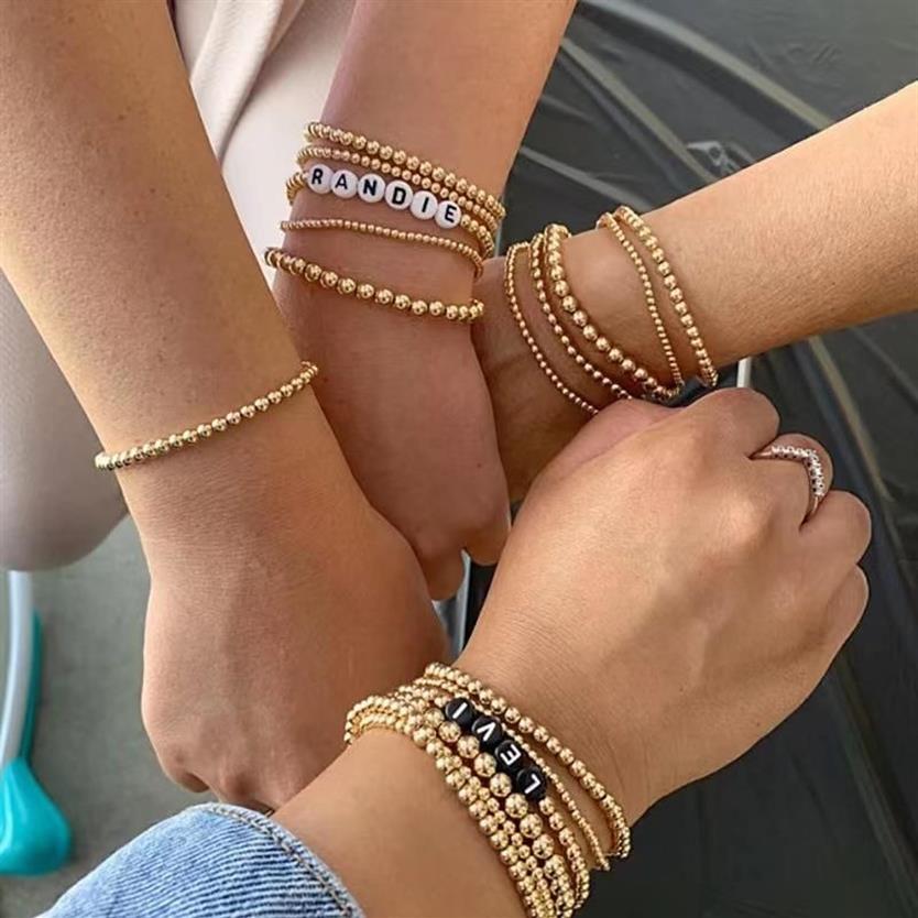 Charm Armbanden Rvs 3MM Bal Kralen Manchet Voor Vrouwen Mannen Goud Zilver Kleur Charms Metal Verklaring Jewelry212T