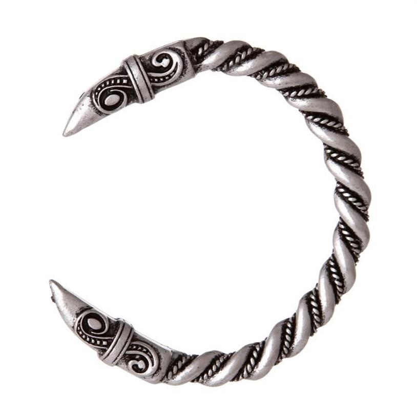 Bangle Pagan Raven Wristband Pulseira Maschulina صديق رمز للفايكنج سوار الفايكنج القديم صديق