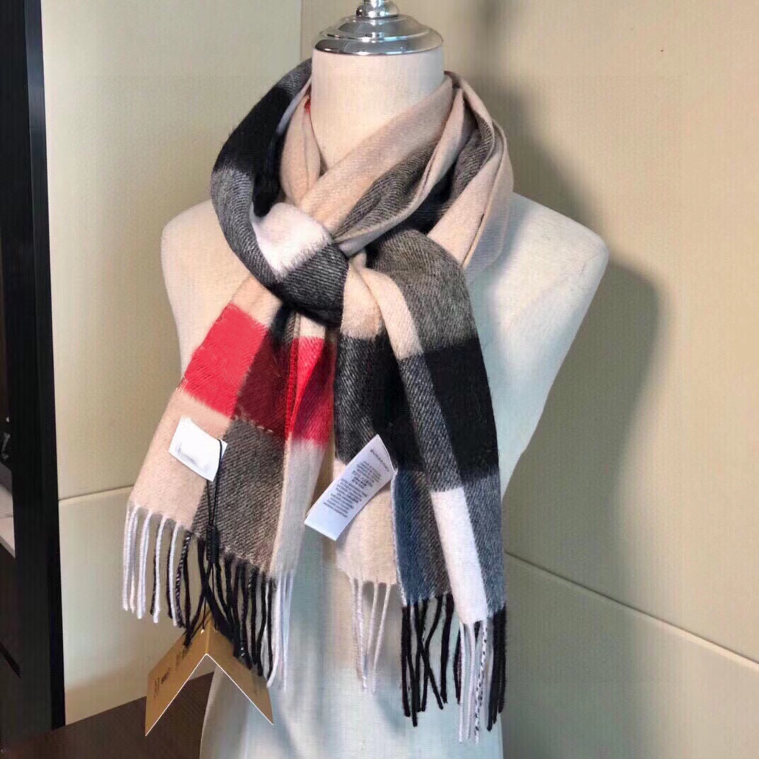 Scarf Designers Cashmere Luxury Fashion Plaid Scarves For Women Winter And Autumn Warm Comfortable Touch Thermal Shawl Khaki Bib Men Scarf 32*180cm