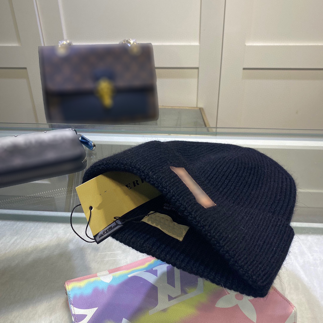 Gorro designer gorro designer de luxo gorro clássico chapéu de lãSuper macio e aconchegante chapéu de fio de malha, masculino e feminino