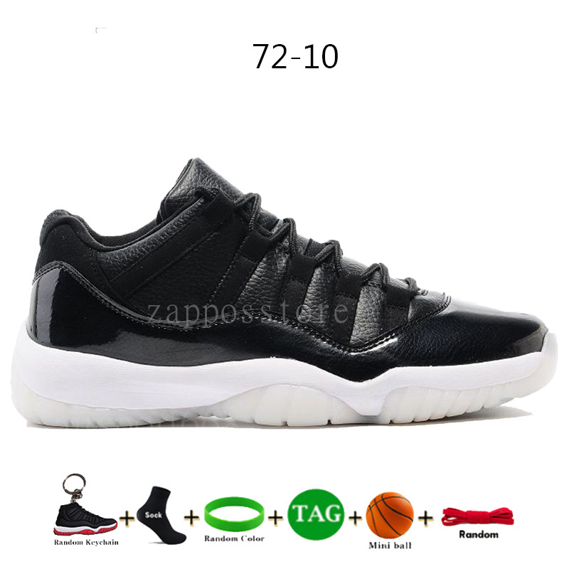 Heren 11 lage basketbalschoenen 11s Cementgrijs geel slangenleer Wit Concord Bred Citrus legend blue Cherry Closing Ceremony groene dames designer sneakers trainers