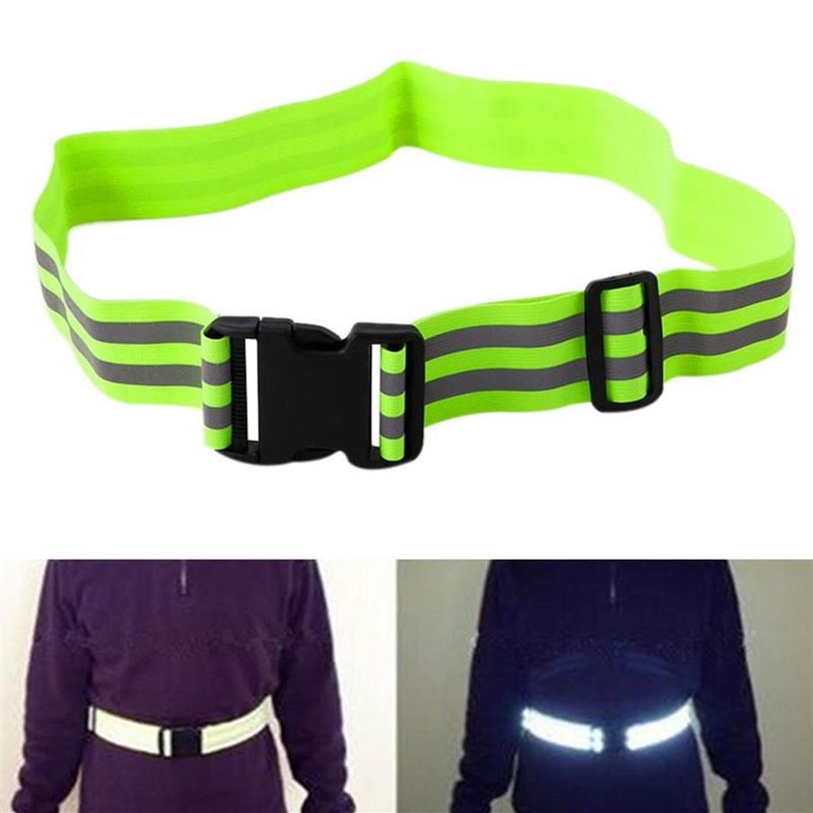 Ceintures Ceinture de sécurité réfléchissante haute visibilité pour la course de nuit, la marche, le vélo307Z