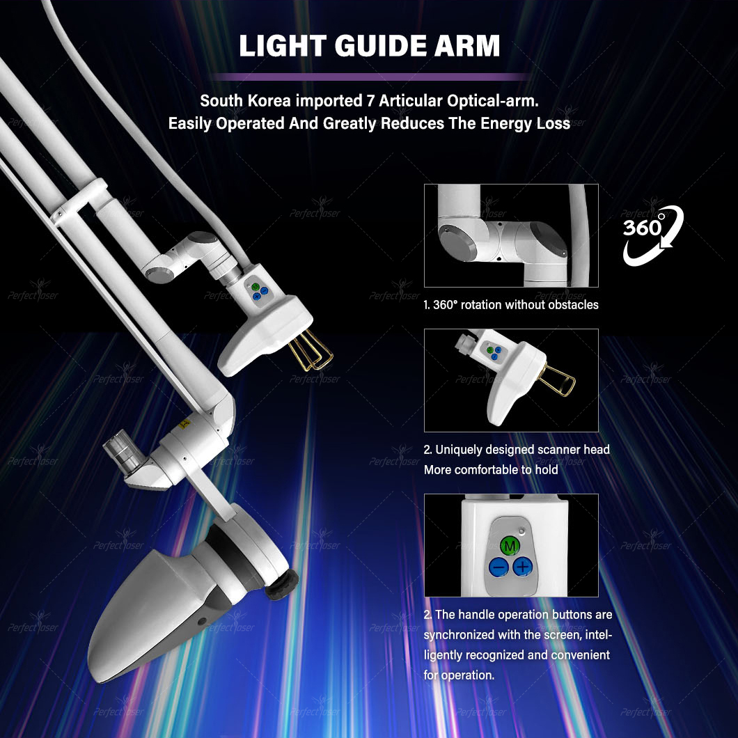 PerfectLaser 100W surgical scar removal machine co2 laser fractional machine for hospital