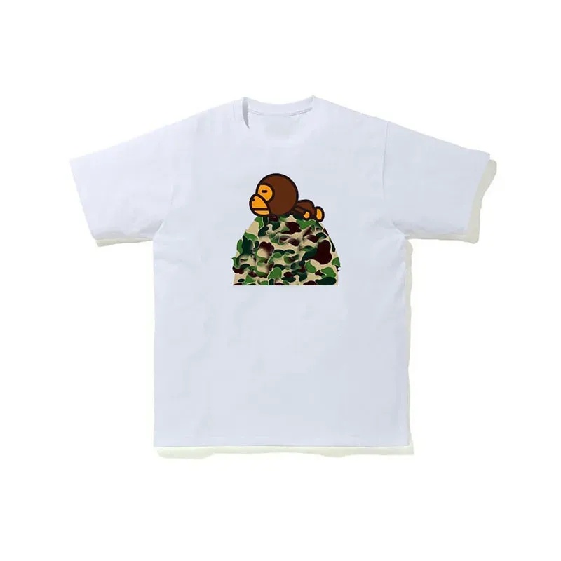 Designer T-shirts pour femmes et hommes Baggy Fat Edition 100% coton été camo respirant multi-fonctionnel tendance de la rue T-shirt singe de bain
