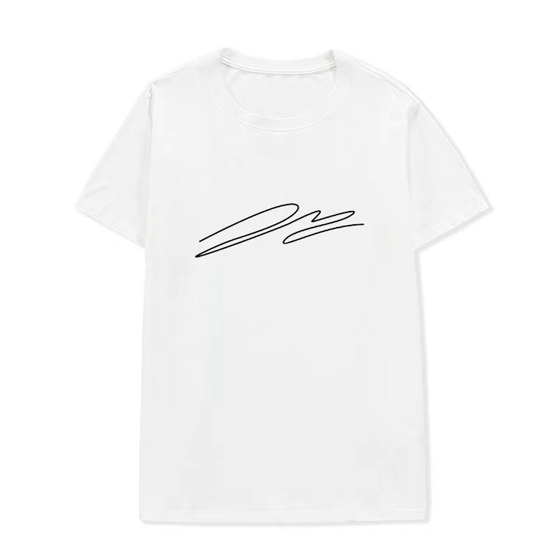 Mode et hommes décontracté imprimé t-shirt créatif t-shirt respirant coupe ajustée col rond à manches courtes t-shirt homme noir blanc t-shirts pour hommes