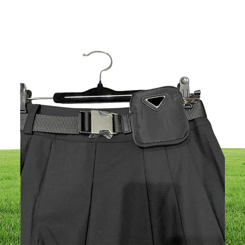 Cinturão de designer de luxo feminino com bolsa de bolsa designers de moda Cintos homens Cintura nylon lady girdle Mini cintura saco CEINTURE8186165