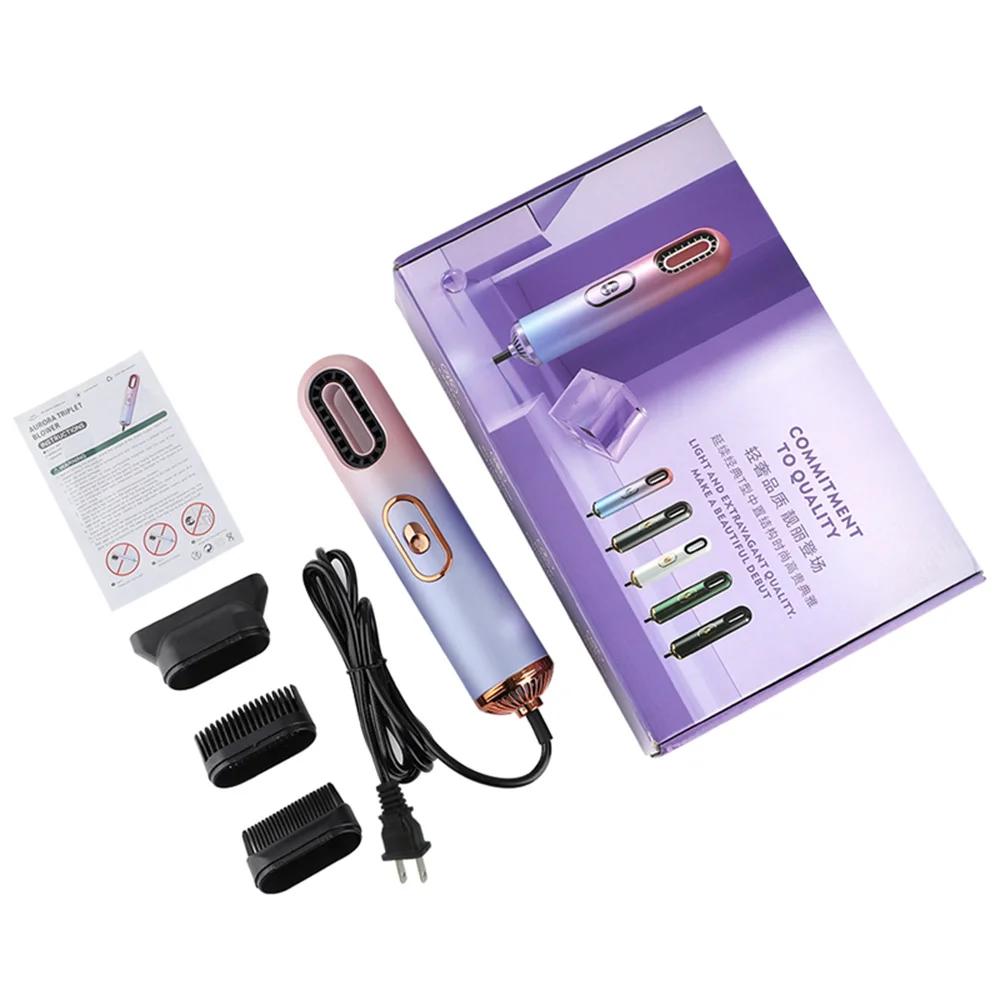 Dryers Hair Dryer Hot Cold Air Straighting Curler Comb Negative Lon Professional Hair Care Blow Home Salon Travel Portable Use Styler