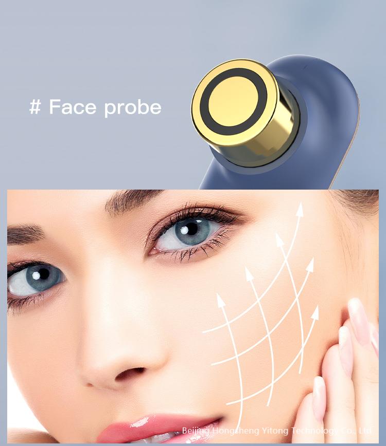 3 I 1 Portable RF Skin Drawning Face Lifting Machine Multipolar Radio Frequency Ansiktsbehandling R-F Body Beauty Device Machines