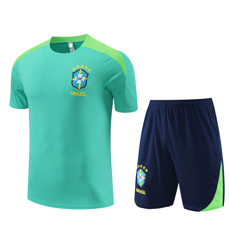 Men's Tracksuits Portugal 2024-2025 soccer Brazil training tracksuit short and shirt