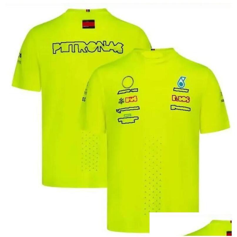 ملابس نارية F1 Racing T-Shirt الصيف قميص قصير الأكمام