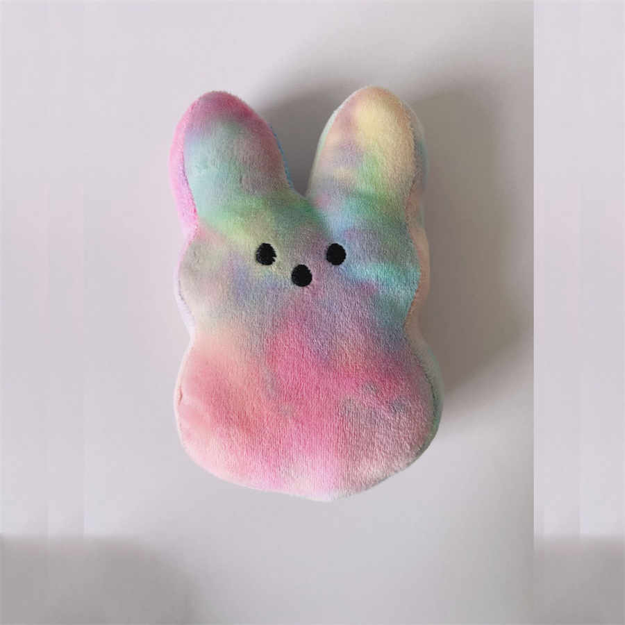 Påskharen Peep Plush Toys Söt kaninsimulering fylld Animal Doll Plushy Kids Gift