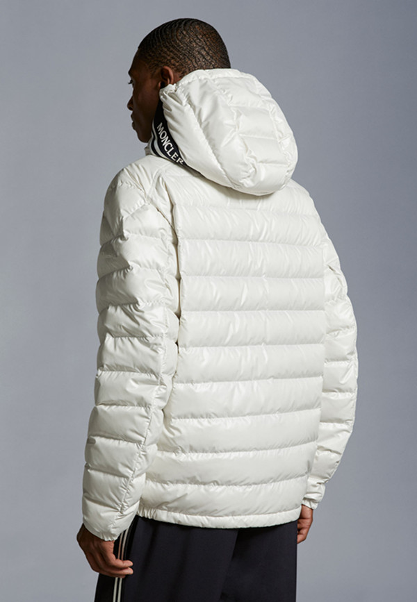 2024 Autumn Winter Women's White Duck Down Parkas Jackets Zipper Hooded Striped Woman's Slim Short Coats MKW24003