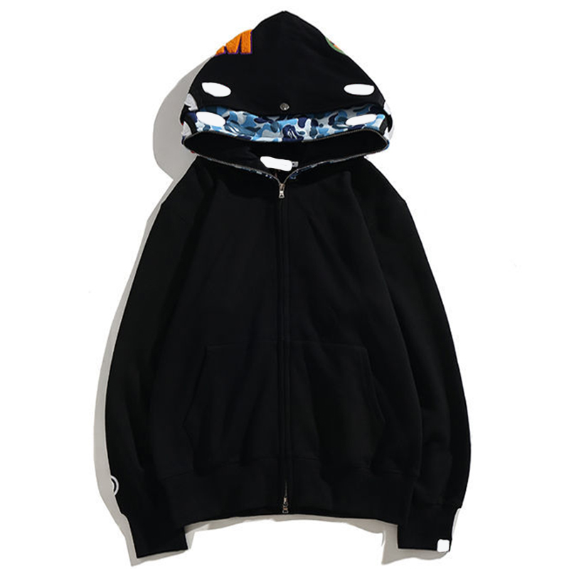 Anorak in Black و Orang Overponding وخاصة قبعة Switshirts Shoodies حيوان Printfall Winter Winter