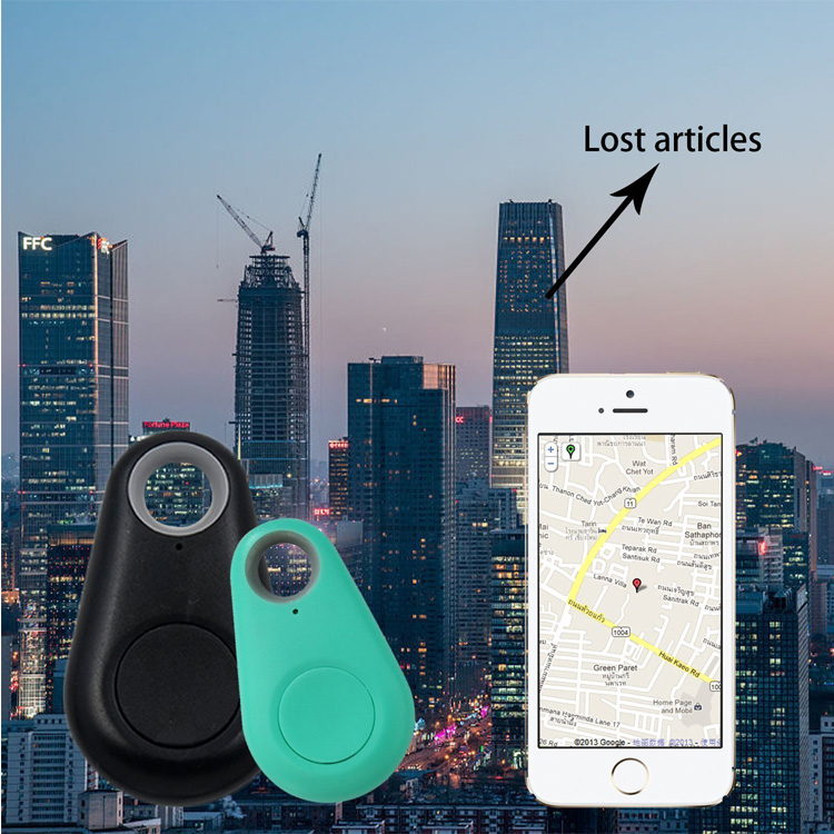 Mini Smart Kids Locator Device GPS Tracing Finder Locator för barnväska Plånbok Nyckel Telefonbil Lokaler Anti-Lost Alarm Påminnelse Remote Tracking Device