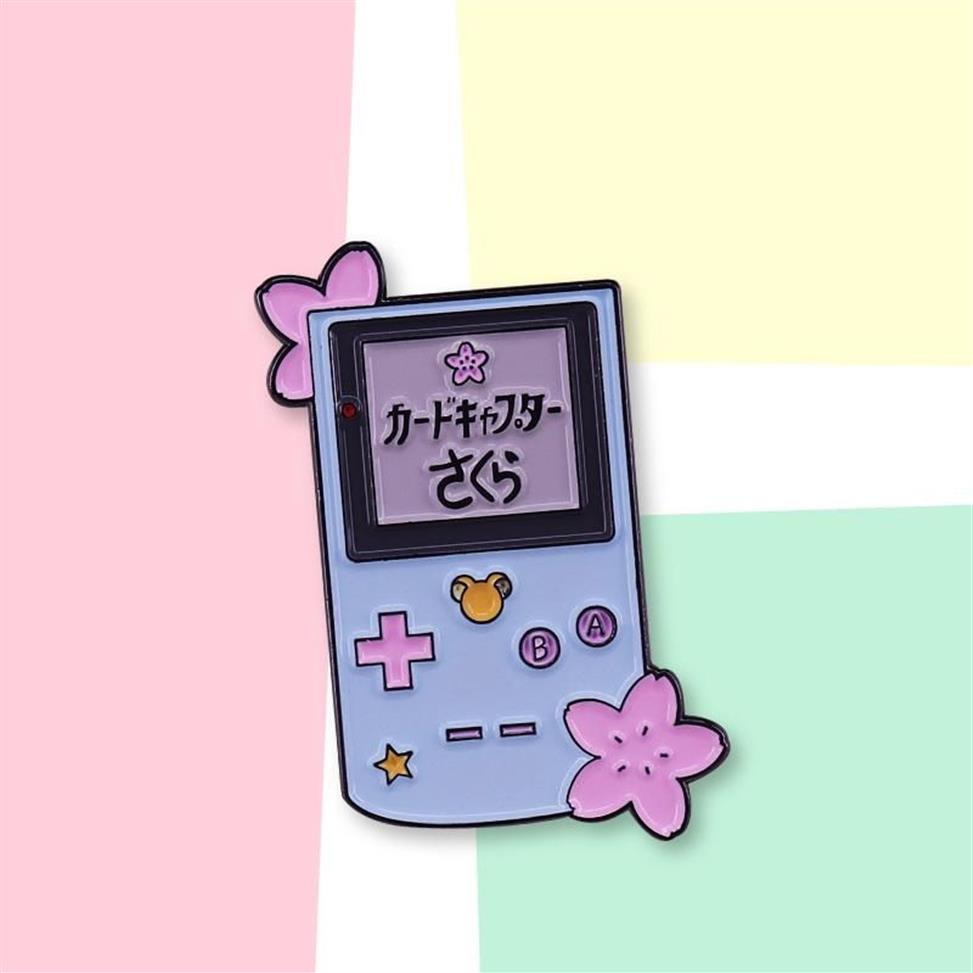 Pins Broches Cardcaptor Sakura Thema Emaille Pin Badge Patch Kero Chan Toverstaf Afdichting Personeel Gameboy Broche Japan Anime Fans C336i