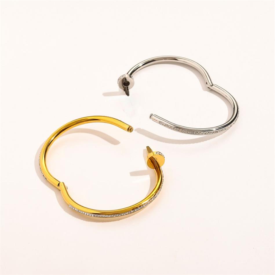 Top Sell Designers Bracelets Kobiety Bankle Luksusowy projektant liter