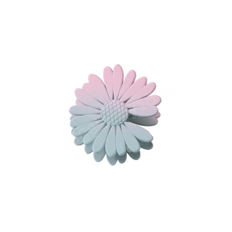 6 cm Candy Color Hair Claw Korean Sweet Medium Frosted Daisy Hair Clip for Woman Girls Hair Accessories