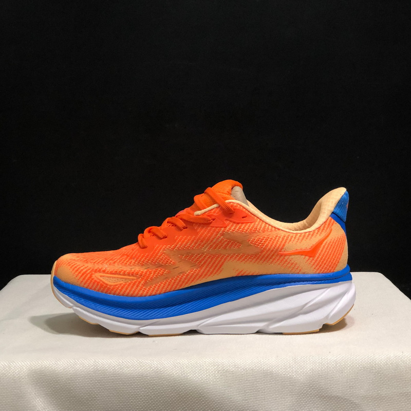 Laufschuhe HOKA One One Clifton 9 Vibrant Orange Coastal Sky Triple Black White Airy Blue Peach Whip Cyclamen Sweet Lilac Bondi 8 Carbon 2 Damen Herren Läuferschuhe