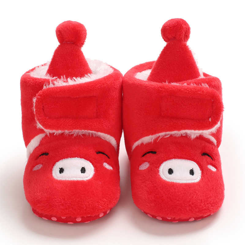 Sneakers Warm Shoes Baby Toddlers First Step Toddlers Winter Fashionable Boys And Girls' Shoes Cute Cartoon Children's Animal ShoesHKD230701