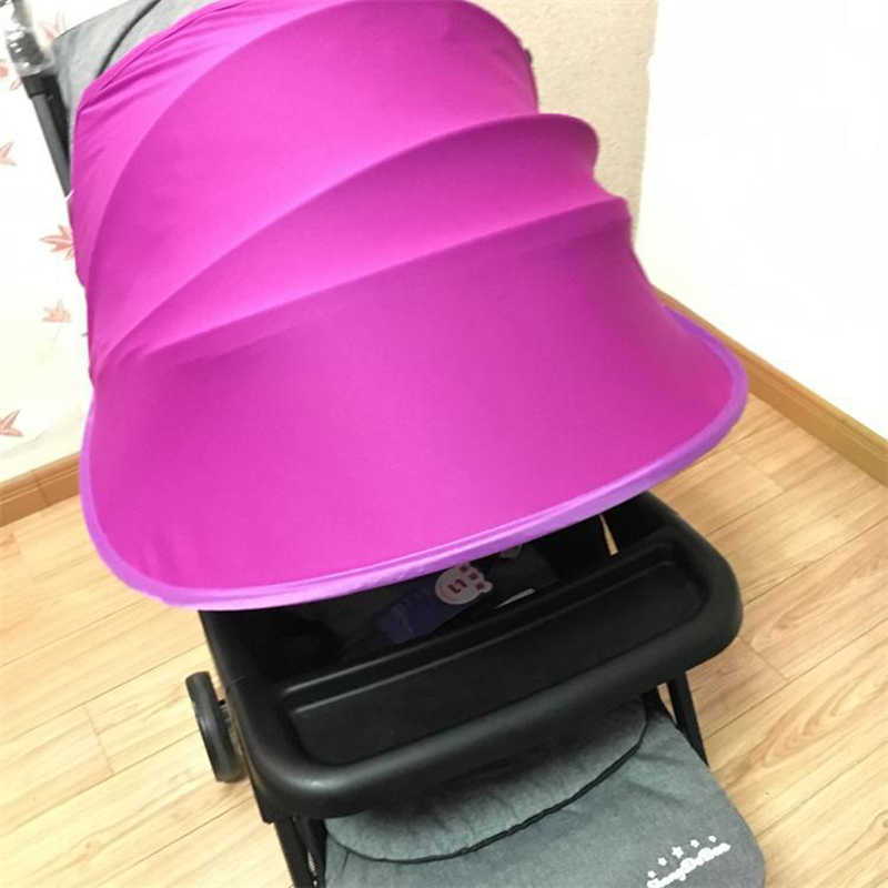 Universele Kinderwagen Accessoires Zonnescherm Uv-bescherming Zonnescherm Carriage Canopy Cover Voor Kinderwagens Zuigelingen Autostoeltje Zonneklep