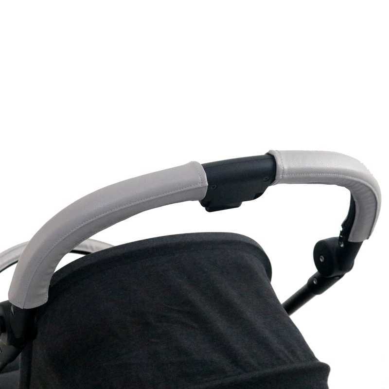 Capa de alça de couro PU para Cybex Eezy S Twist + 2 / Eezy S 2 Carrinho de bebê com manga Estojos protetores Capa Acessórios para carrinho de bebê L230625