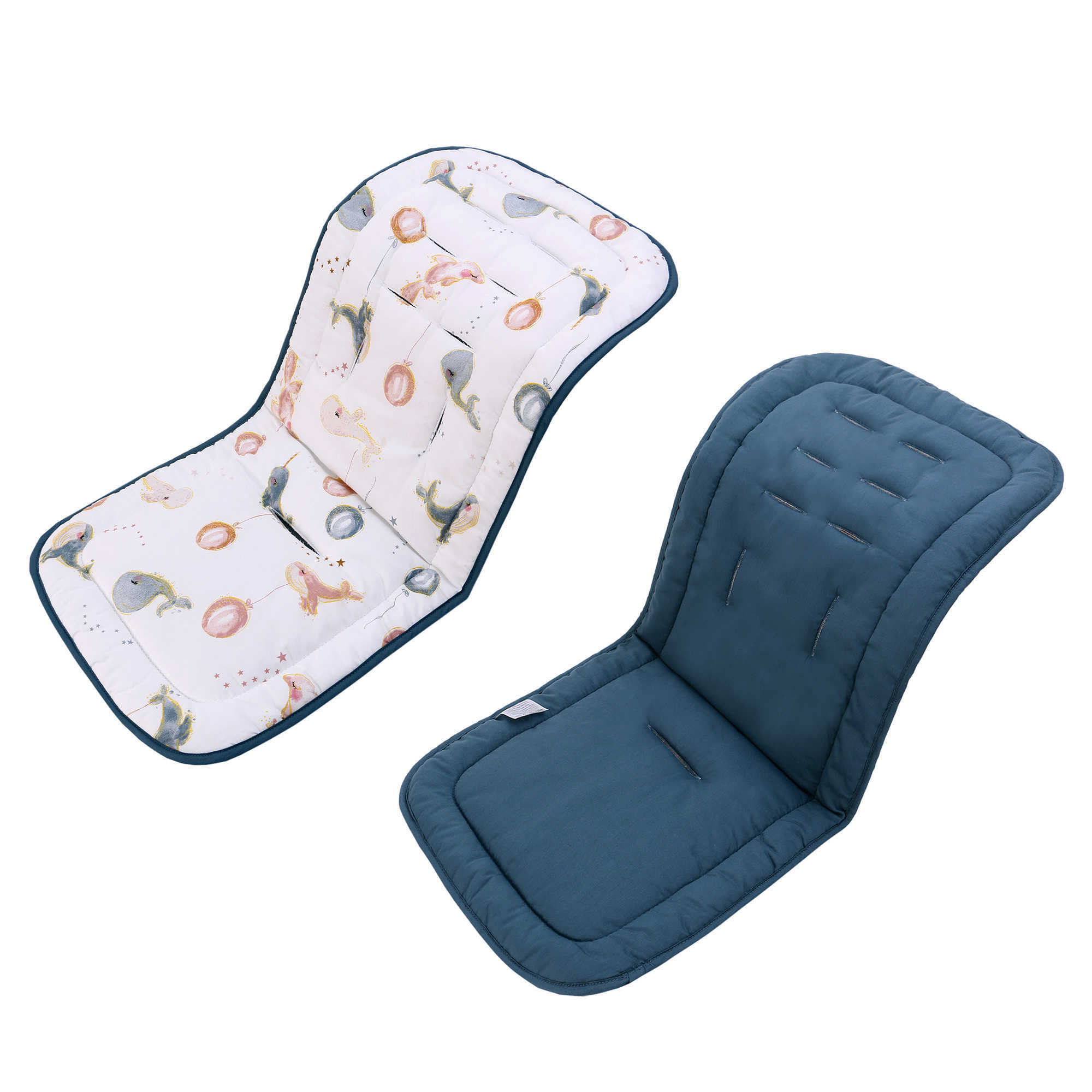 Baby Stroller Seat Cushion Kids Pushchair Car Cart High Chair Seat Trolley Soft Mattress Baby Stroller Cushion Pad Accessories L230625