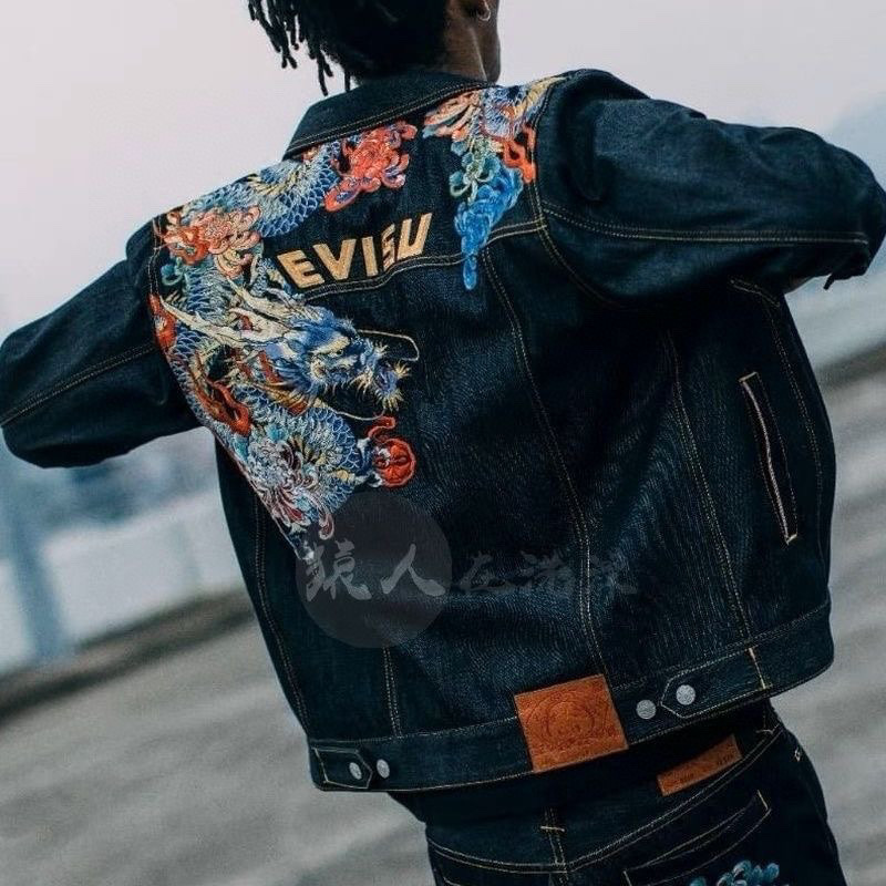 23SS Men's Denim Jackets Casu