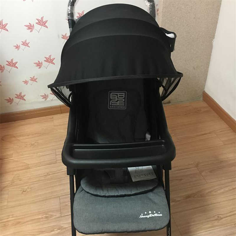 Universele Kinderwagen Accessoires Zonnescherm Uv-bescherming Zonnescherm Carriage Canopy Cover Voor Kinderwagens Zuigelingen Autostoeltje Zonneklep