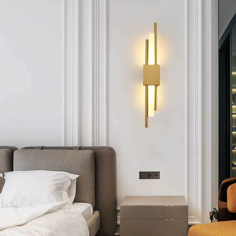 Lampen Moderne stilvolle Acrylrohr-LED-Lampe für Wohnzimmer, Flur, Wandleuchte, Raumdekoration, Schlafzimmer, NachttischlampeHKD230701