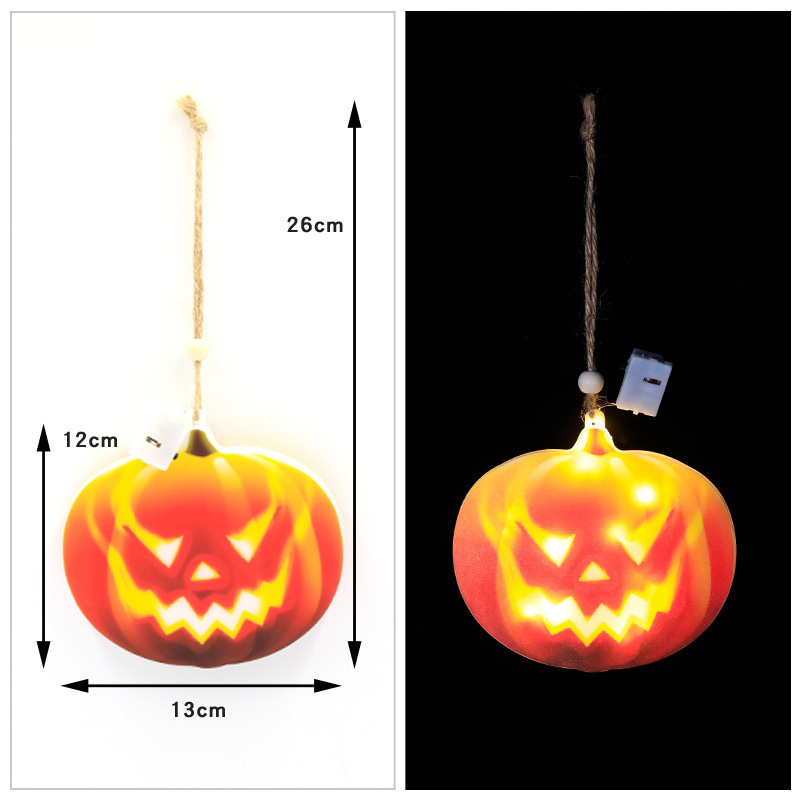 Halloween LED Decorative Light Devil Skull Pumpkin Design Hanging Decoration Light String