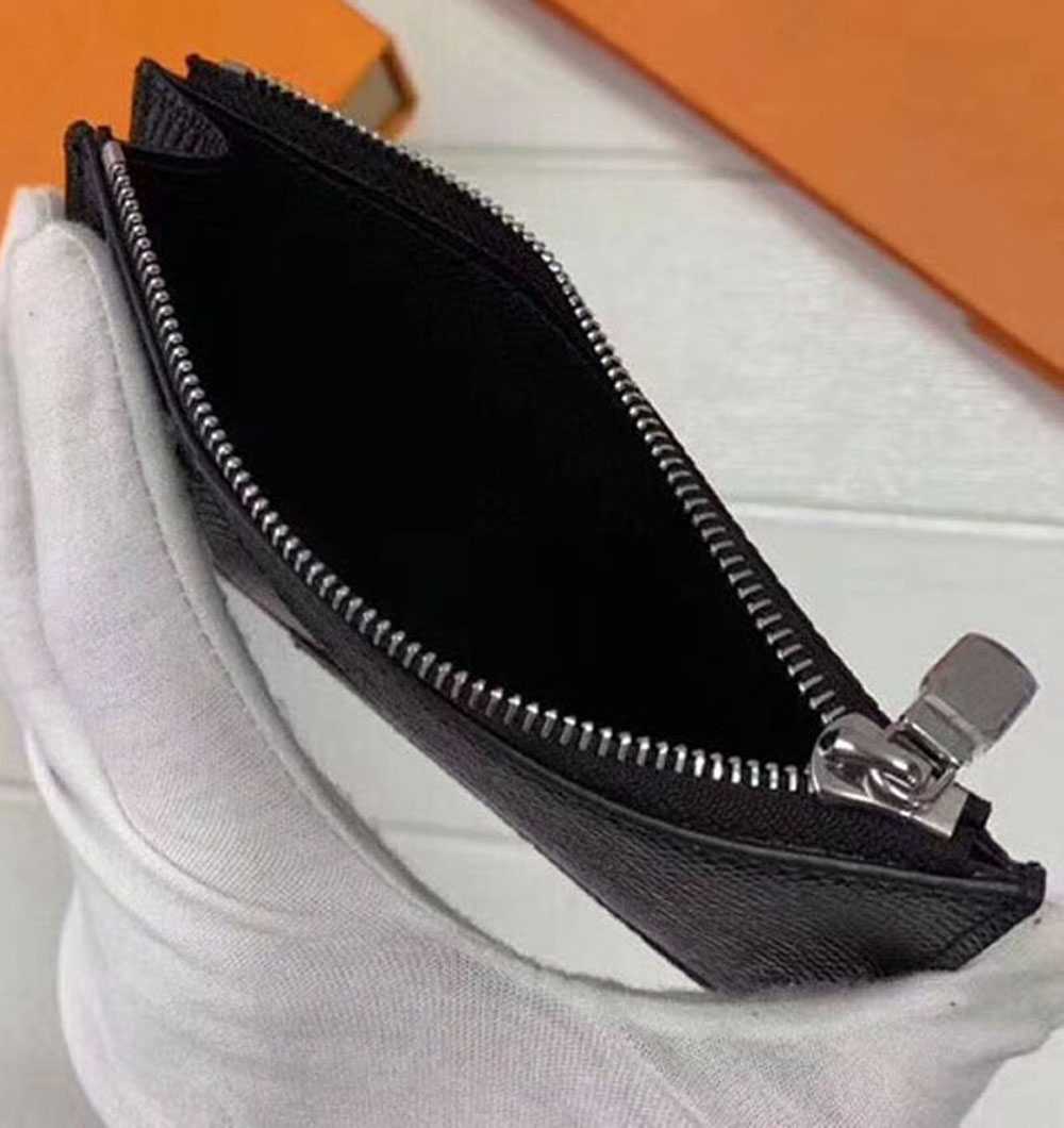 Portacarte di design di lusso Portafogli da uomo Moda Tasca portamonete con cerniera Organizzatore Monete Porta carte Portamonete con cerniera donna Portafoglio multiplo con cerniera Portacarte