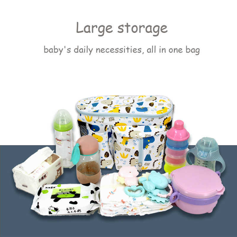 Universal Buggy Baby Pram Organizer Carriage Bottle Holder Baby Stroller Accessory Oxford Stroller Caddy Storage Bag Mummy Bag L230625