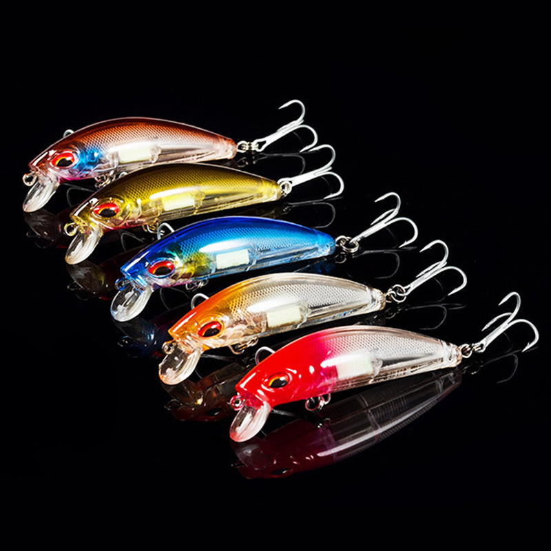 ベイトルアー3D Eyes Luminous Minnow Fishing 7cm 115g Jig Sinking Wobblers Hard Bait人工クランクベイトナイトペスカ230630