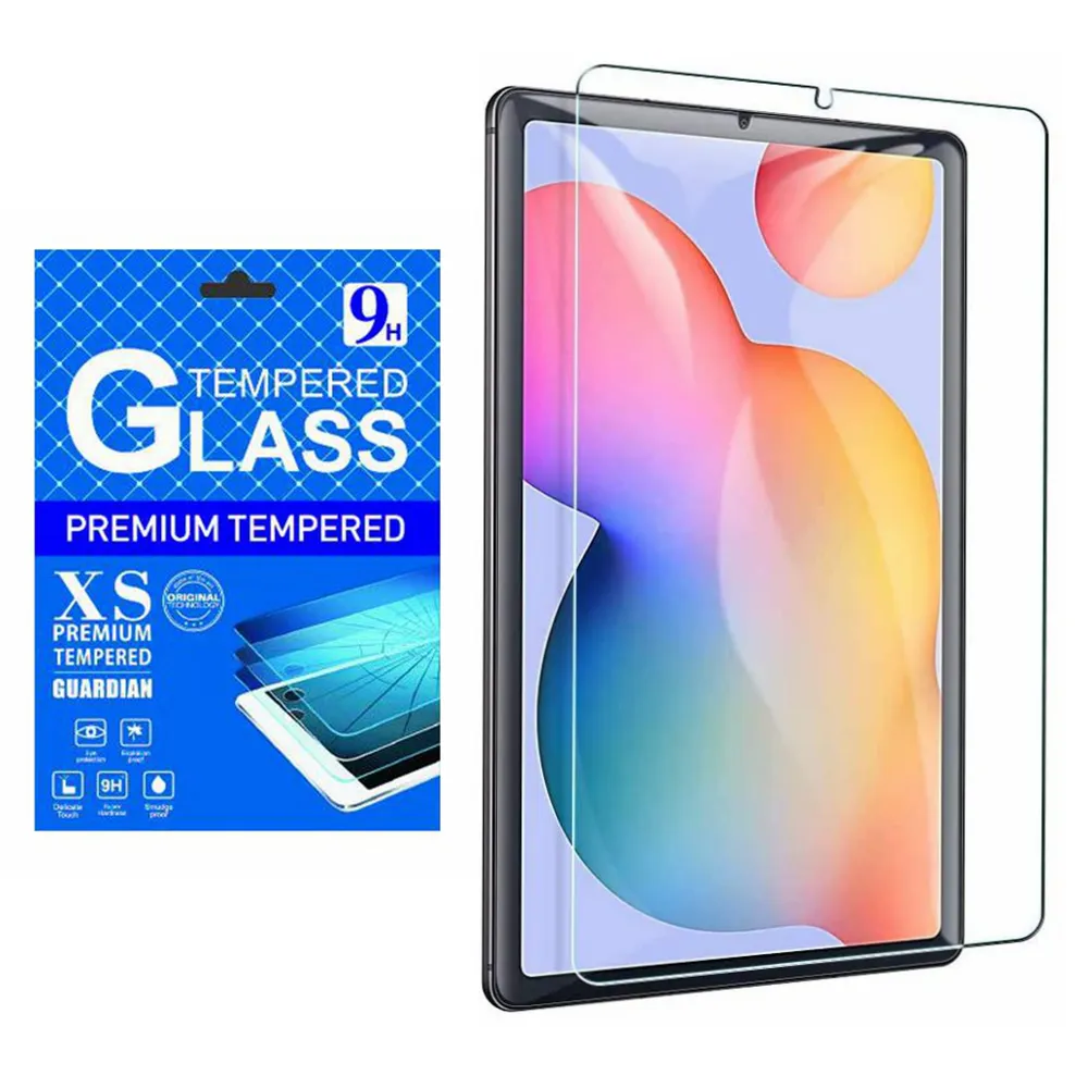 9HタブレットPC SAMSUNG GALAXY TAB S6 LITE 10.4 P613 P619 P610 P615 T860 T865 S5E T720 T725 S4 10.5 T830 T835バブルフリークリア焼きガラス