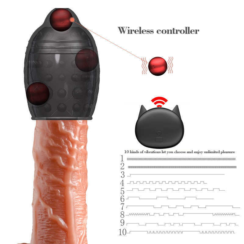 Série de samouraïs noirs huitième génération télécommande sans fil entraîneur de stimulation masculine 10 tasse d'avion de conversion de fréquence