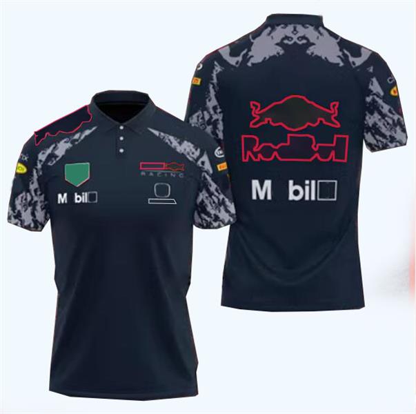 F1 Racing Polo Shirt قميص جسم صيف صيف جديد مع مخصص