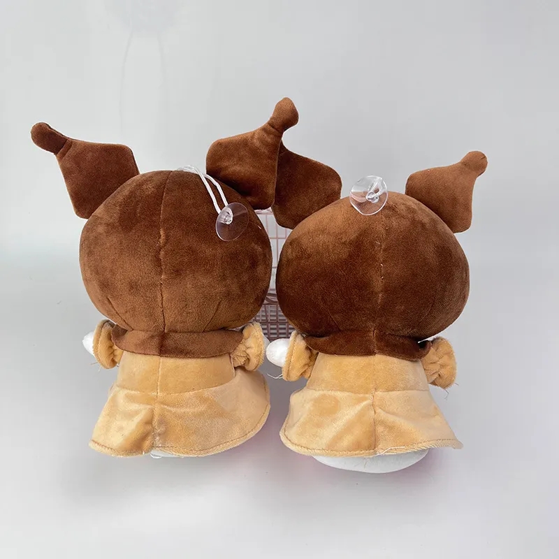 Jouets en peluche Kuromi au chocolat, mignons, jeux pour enfants, camarades de jeu, cadeaux de vacances, décoration de chambre, vente en gros, 2024