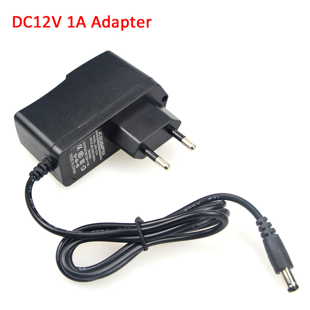 Adaptador de fuente de alimentación de conmutación Universal AC DC 12V 1A 2A 3A 5A 6A 10A adaptador de corriente de luz LED conector 5,5