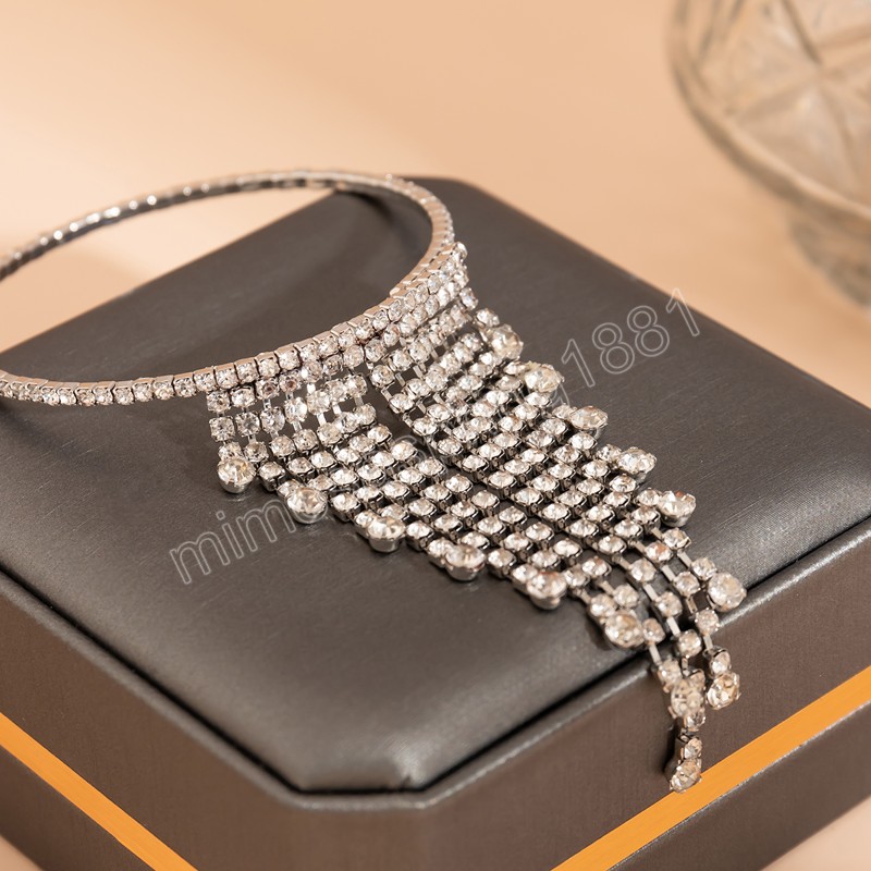 Luksusowa mrożona bransoletka z górnego ramienia otwartego rytonu dla kobiet biżuteria mankiet mankietowa Prezentacja Prezentacja Ladis
