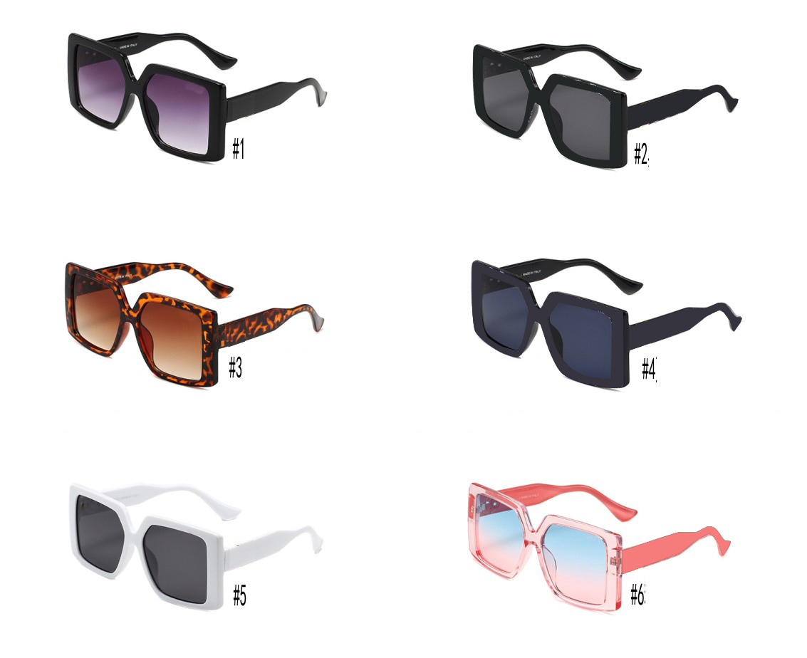 1 pièces été femmes mode revêtement lunettes de soleil antireflet conduite lunettes grand cadre en plastique homme équitation verre plage cyclisme carré lunettes conduite plage lunettes