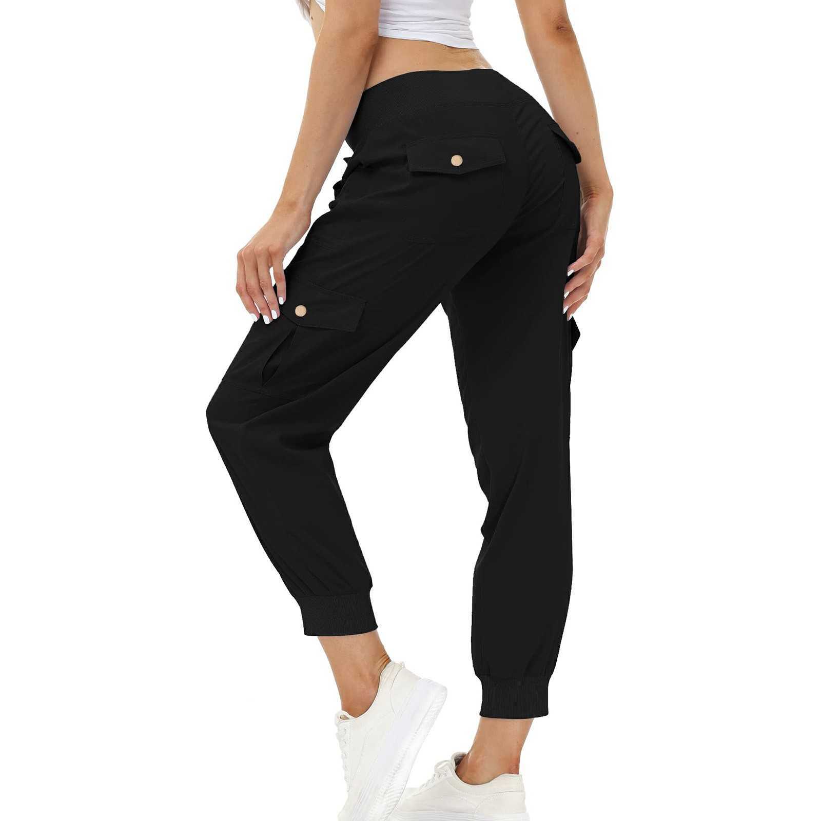 Capris Multi Cargo Damen Taille Lose Straßenkleidung Hosen Taschentaktikhose Hip Hop Hochwertige Joggerhose#g HDK230703