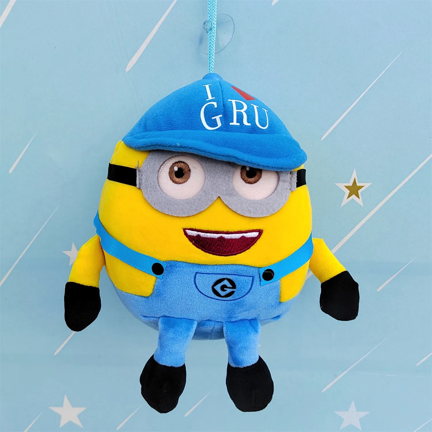 2024 Wholesale Anime New Products Cute Cute Blue Cap Plush Toys Children's Games Playmates Holiday Gifts Room Ornaments 20cm