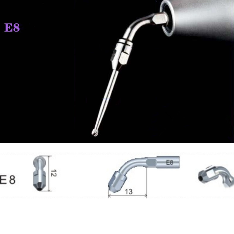 Lenti d'ingrandimento 2 pezzi E9 punte dentali manipolo picchio EMS punta ad ultrasuoni attrezzatura dentista 230701